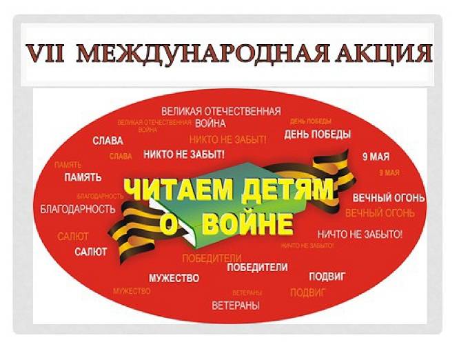 Центральная детская библиотека приняла участие в VII Международной Акции «Читаем детям о войне»