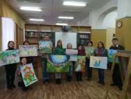 Завершение проекта. Арт-пространство «Рисуем сердцем край родной» (6+)