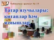 Татар язучылары исемнәре Чаллы урамнары атамаларында (12+)