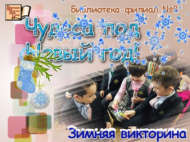 Зимняя викторина «Чудеса под Новый год!» (6+)