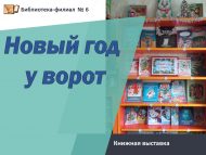 Книжная выставка «Новый год у ворот» (0+)