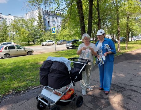 с коляской