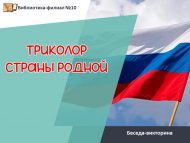 Беседа-викторина «Триколор страны родной» (6+)