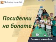 Познавательный час «Посиделки на болоте» (0+)