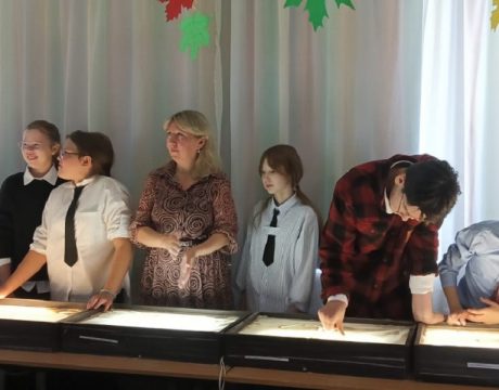 МК Песочные фантазии. Рисуем песком 3