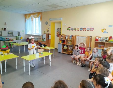 10ф. Инфо-час с элементами игры «От болезней всех полезней». Советы доктора Плюшевой