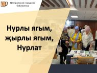 Книжная выставка «Нурлы ягым, җырлы ягым, Нурлат» (12+)