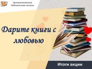 Йөрәкләрне җылытучы бүләк китап: «Китапны яратып бүләк итегез!» акциясе нәтиҗәләре