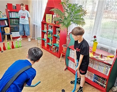 10ф. Игровая программа для детей «Улетное лето». Станция «Игротека»